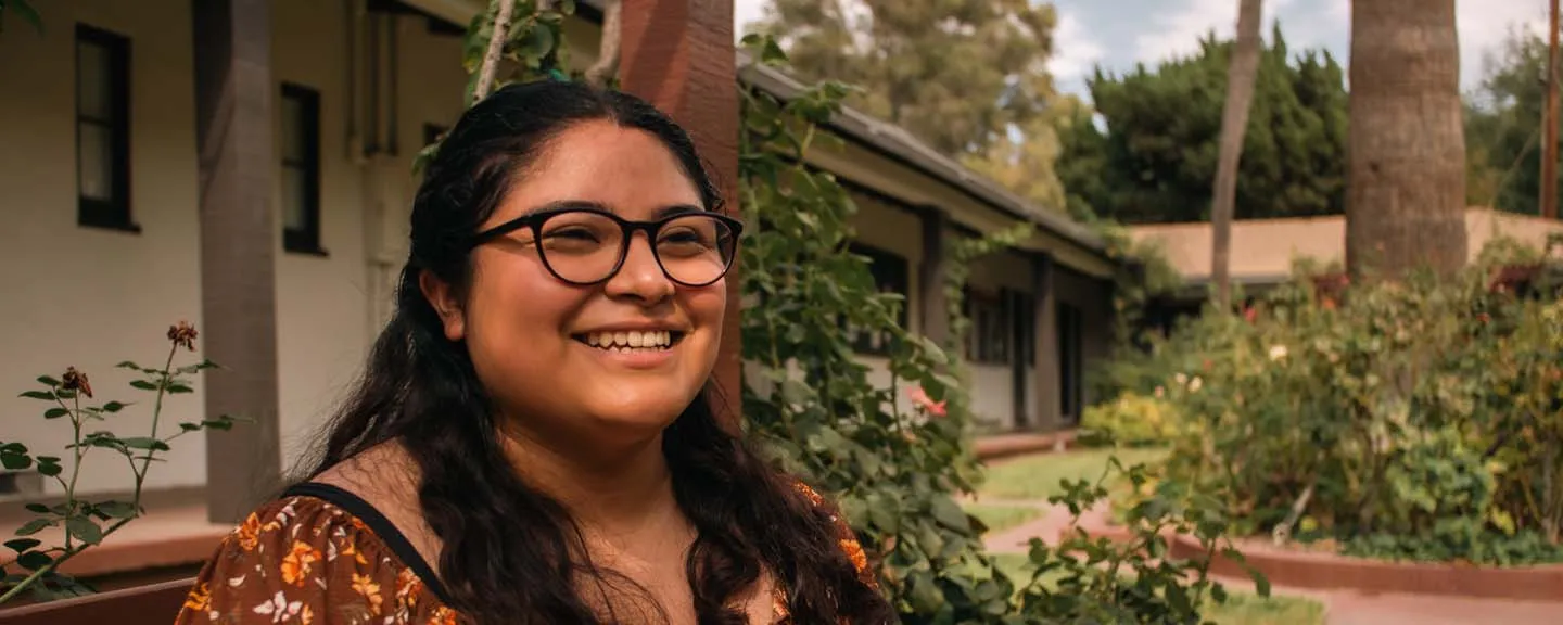 APU counseling psychology program student Eimee smiling