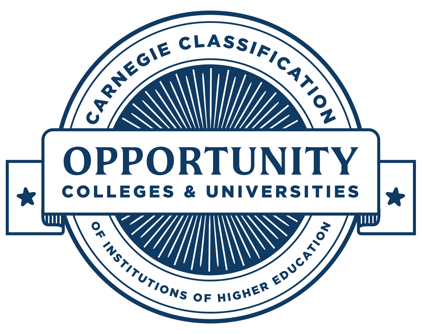 Carnegie Opportunity College and University seal