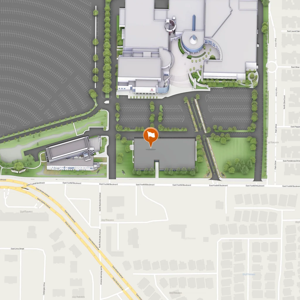 static map of the department of leadership's location