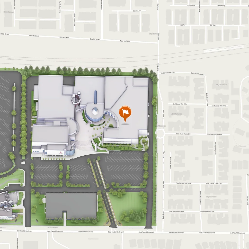 static map of the criminal justice location