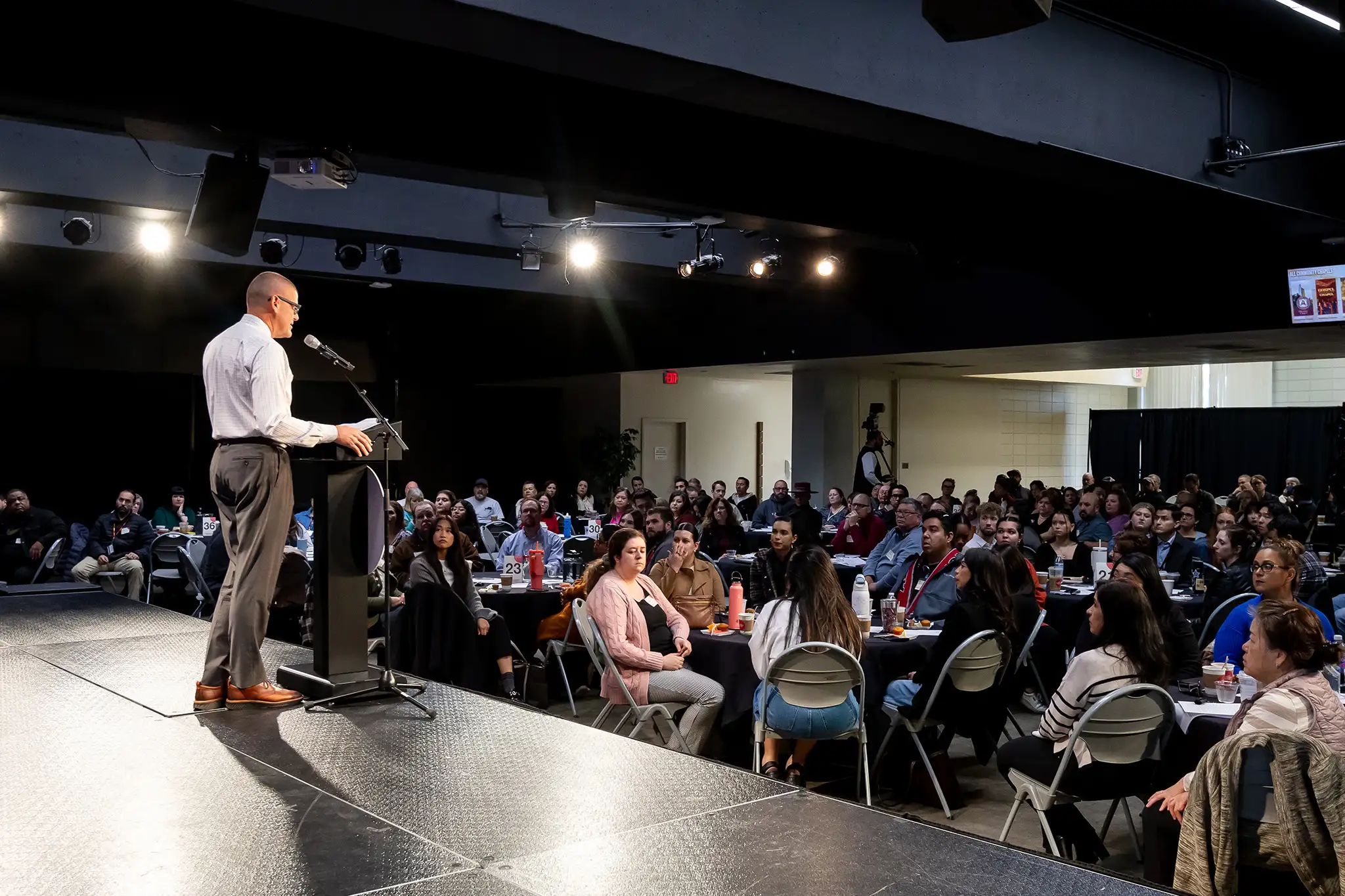 Upper Turner Campus Center (UTCC) at Azusa Pacific University — event space seating up to 1,000 guests theater style