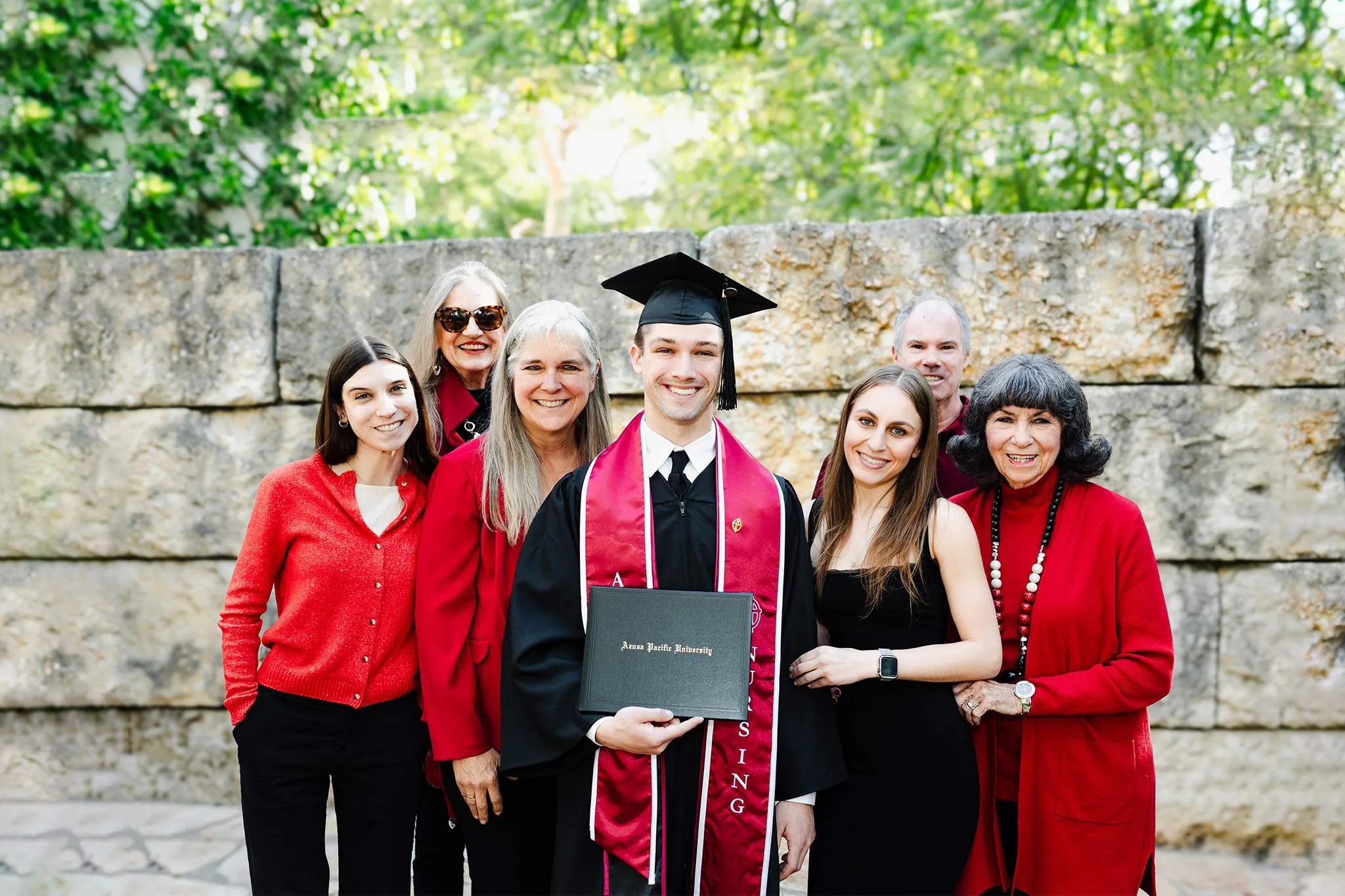 Parents with Student