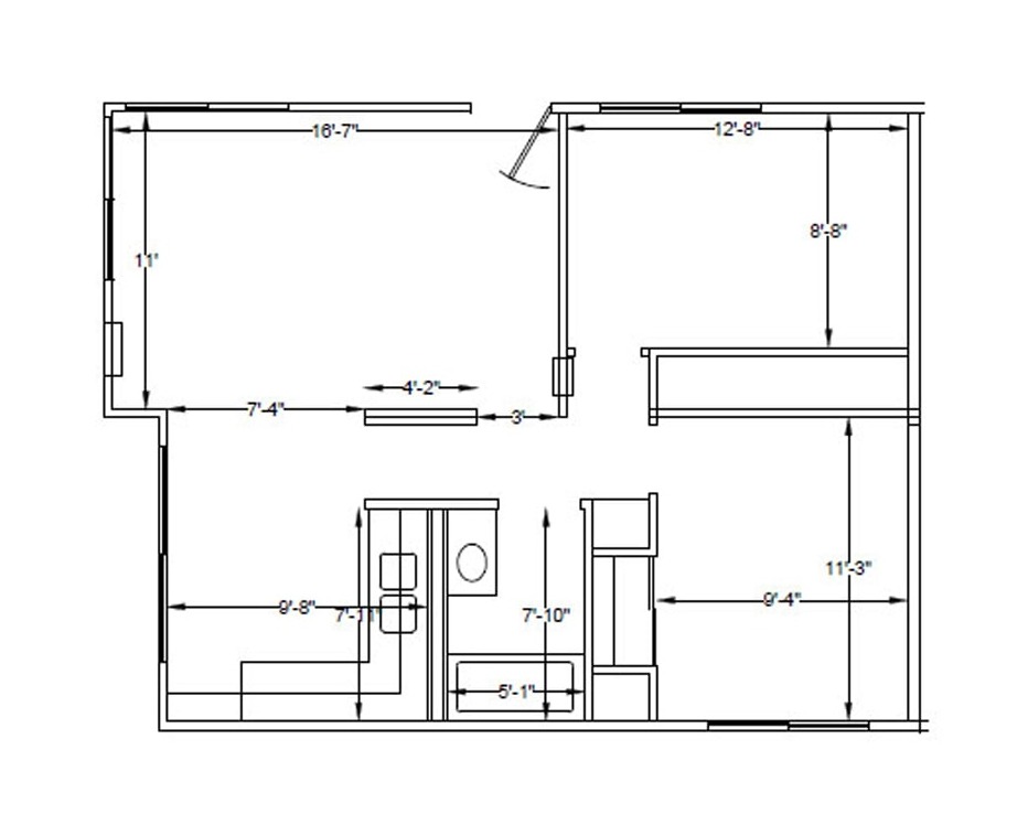 Bedroom layout