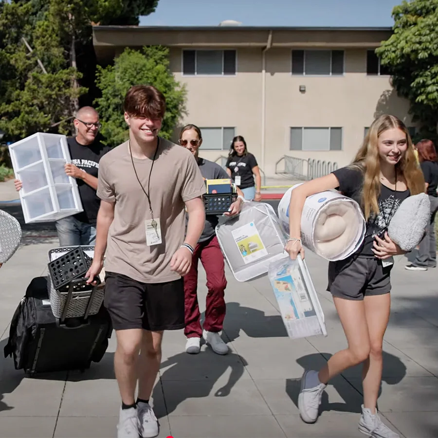 life together as roommates in APU's university village