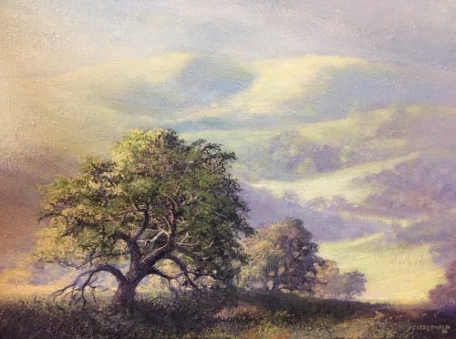 Path in the Arroyo, 18” x 24” oil on canvas