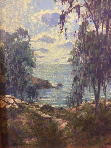 Shore View, 8” x 10” oil on canvas