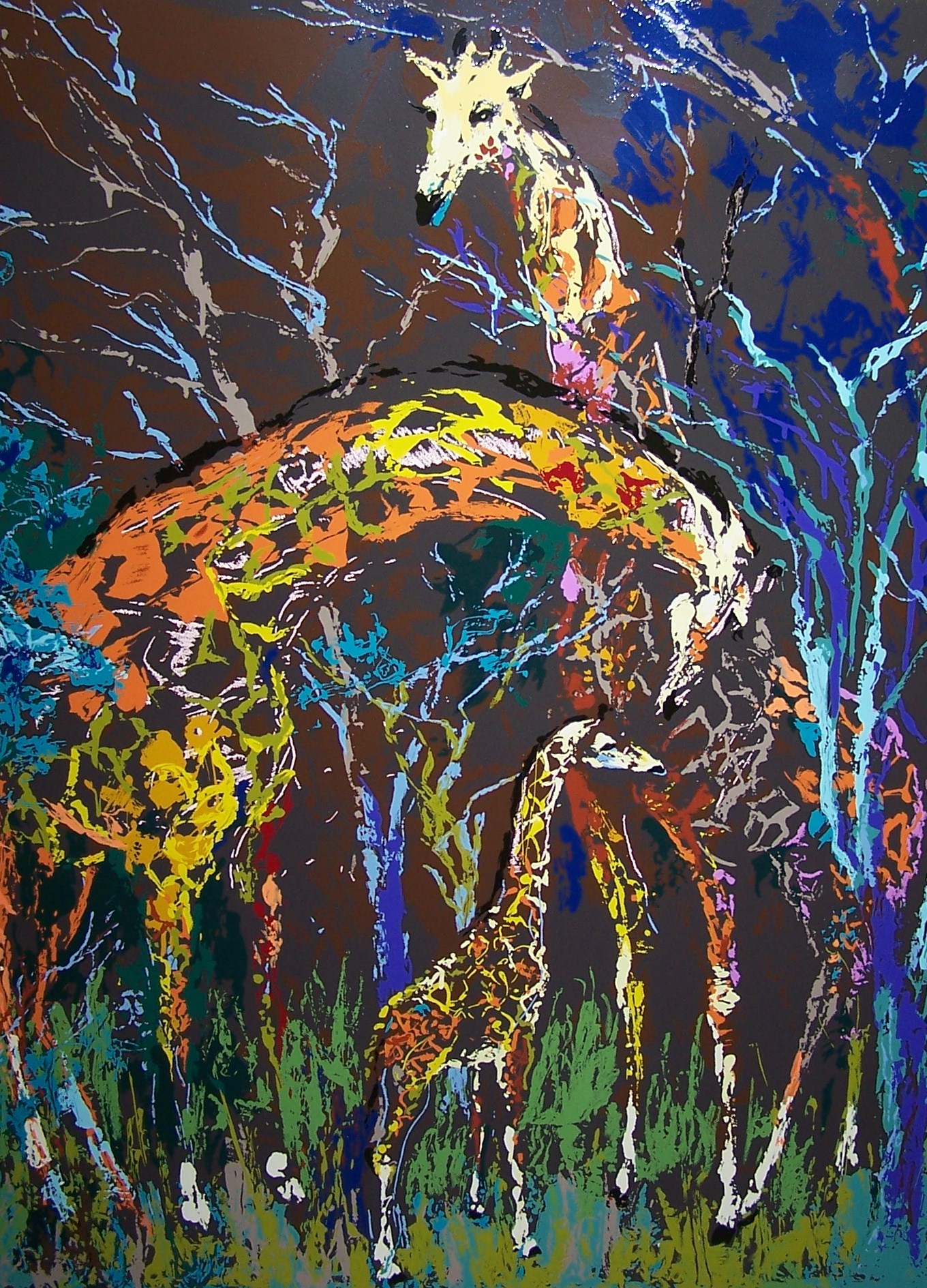 Giraffe Family