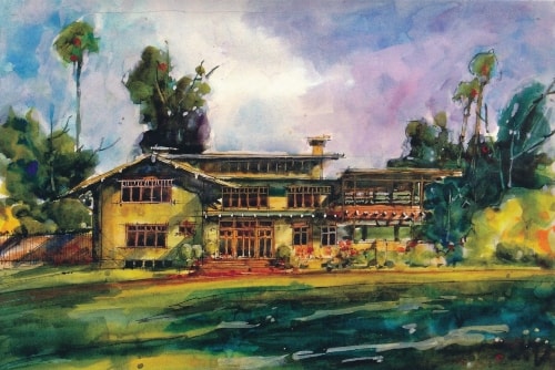 Gamble House Postcard