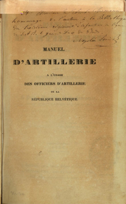 Napoleon Bonaparte III Signature (1836)