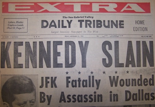 San Gabriel Valley Tribune, November 22, 1963