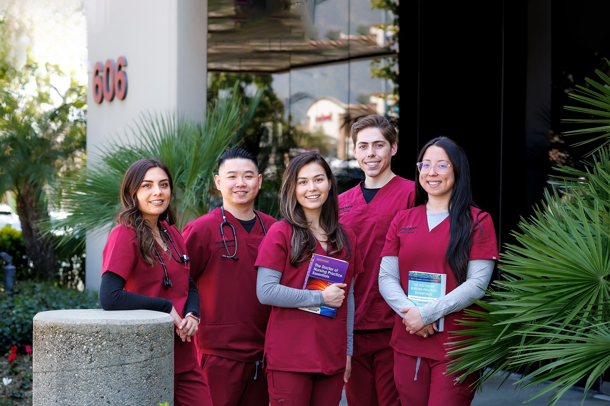 Group of nurses smiling