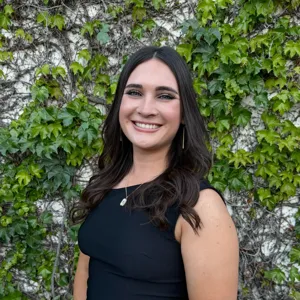 Sarah smiling