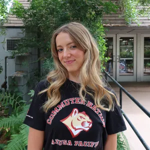 Taylor smiling