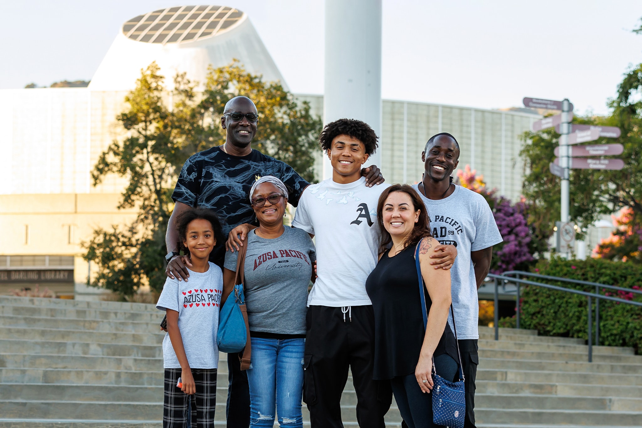 APU Family smiling